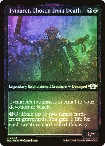 Producto - Tymaret, Chosen from Death Foil-Etched  Multiverse Legends