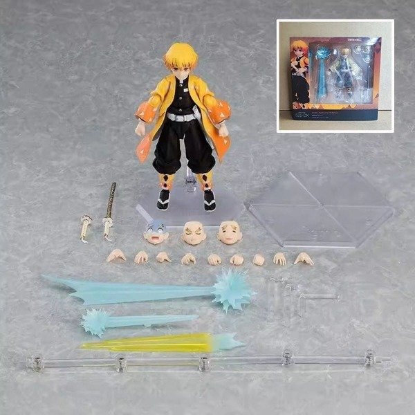Producto - Figura articulada Zenitsu Agatsuma - tipo figma 522