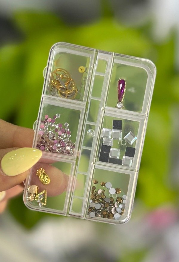 Producto - Deco x 6 CON PIEDRAS DE COLORES TENDENCIA - 5