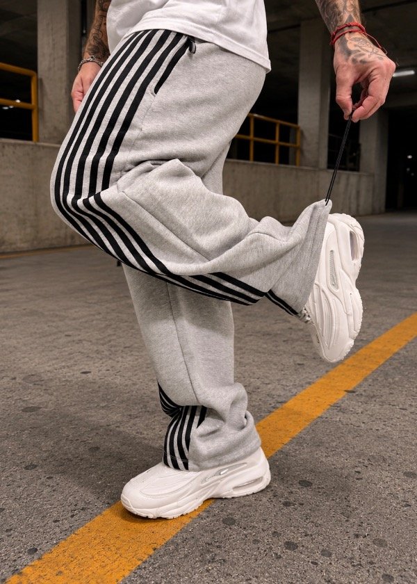 Producto - Pantalon Baggy Mixed Emotion Gris - 1