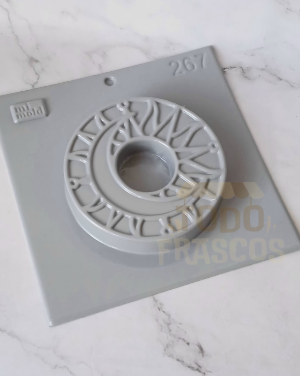 Producto - Molde Termoformado - PortaVela Sol y Luna