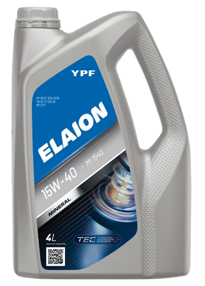 Producto - YPF ELAION MI 15W40  x4LT