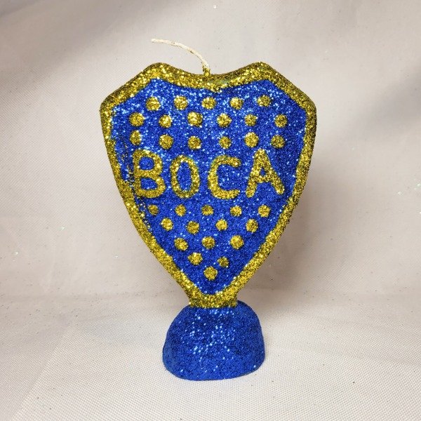 Producto - Vela escudo con brillo Boca