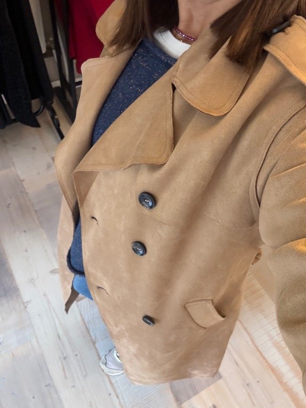 Producto - Trench gamuzado Suela