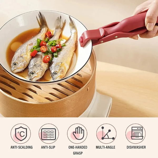 Producto - Pinza antisalpicaduras para platos
