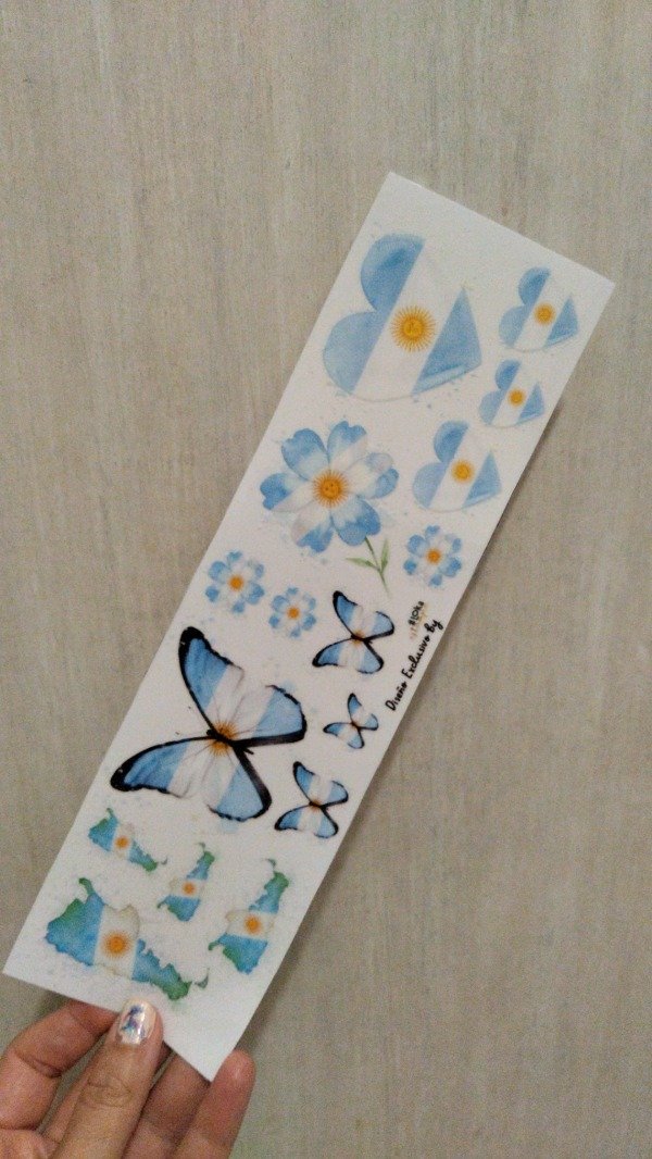Producto - UV Tiras 8x28cm Argentina #8