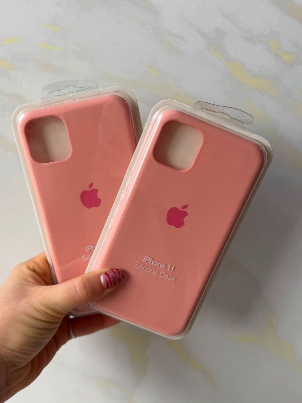 Producto - Silicone case iphone 11 rosa2