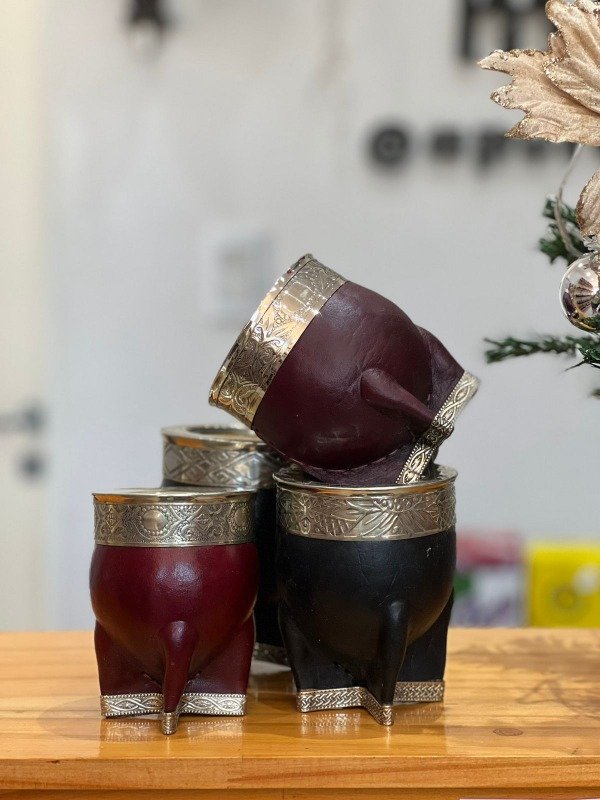 Producto - imperial cuero liso, virola alpaca lisa, + R