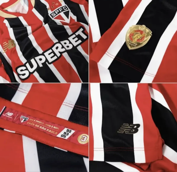 Producto - Camiseta San Pablo Alternativa Tricolor Original 2024/25 - 2