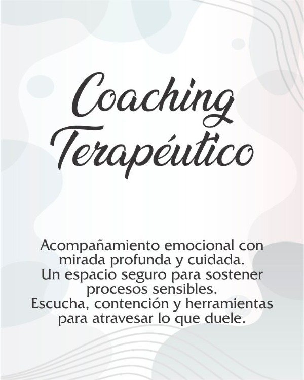 Producto - Coaching Terapéutico