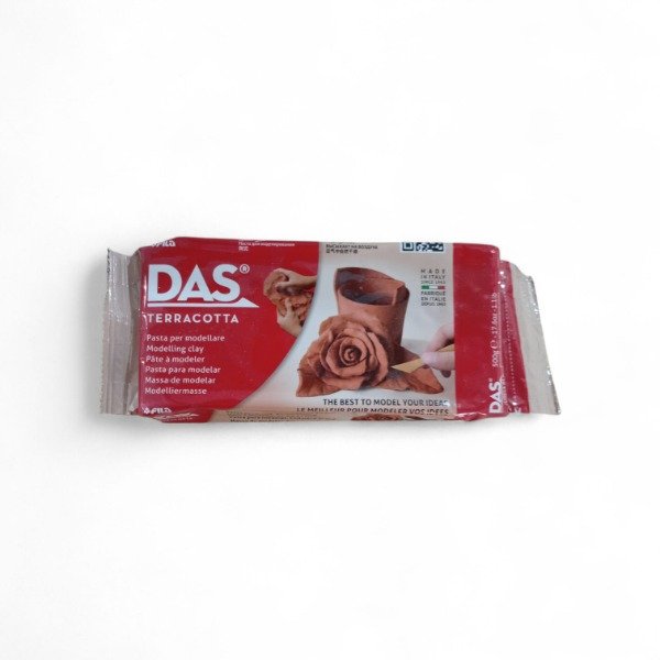 Producto - ARCILLA DAS TERRACOTA MODELADO SIN HORNO X 500 GR