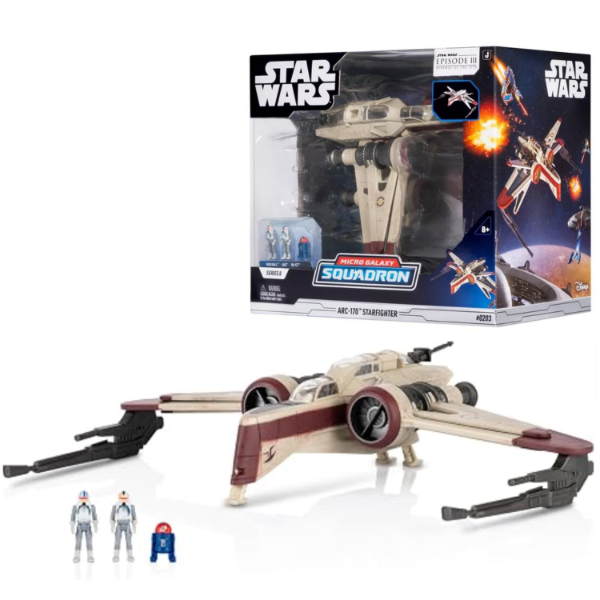 Producto - PRE-VENTA Star Wars Micro Galaxy Squadron Arc-170 Starfighter - 0