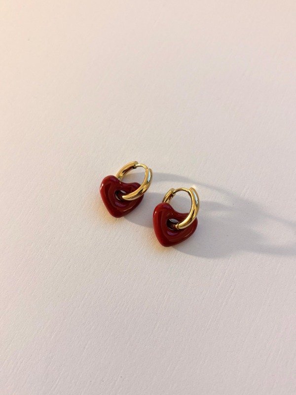 Producto - aros acero dorado red