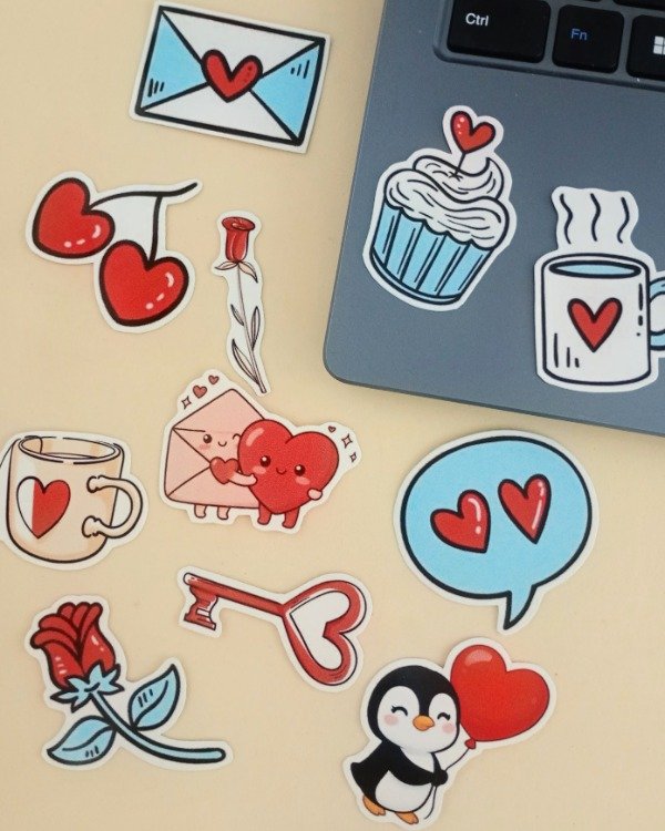 Producto - Stickers Amor x10