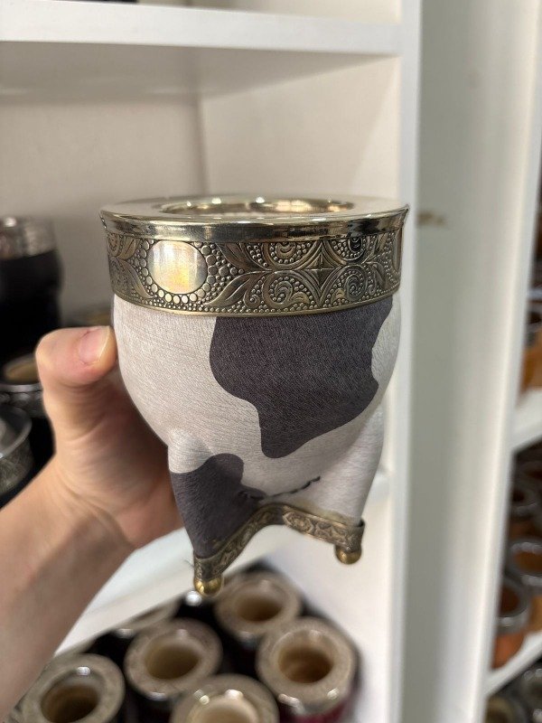 Producto - Mate Imperial Vaca blanco
