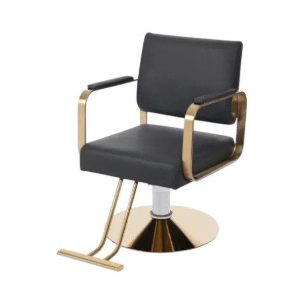 Producto - FORTEX SILLON DE SALON HIDRAULICO MINERVA DORADO