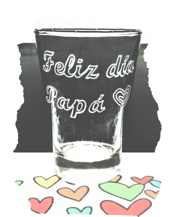 Producto - Vaso feliz día papá - En stock