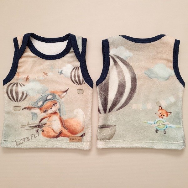 Producto - Chaleco polar estampado - 5