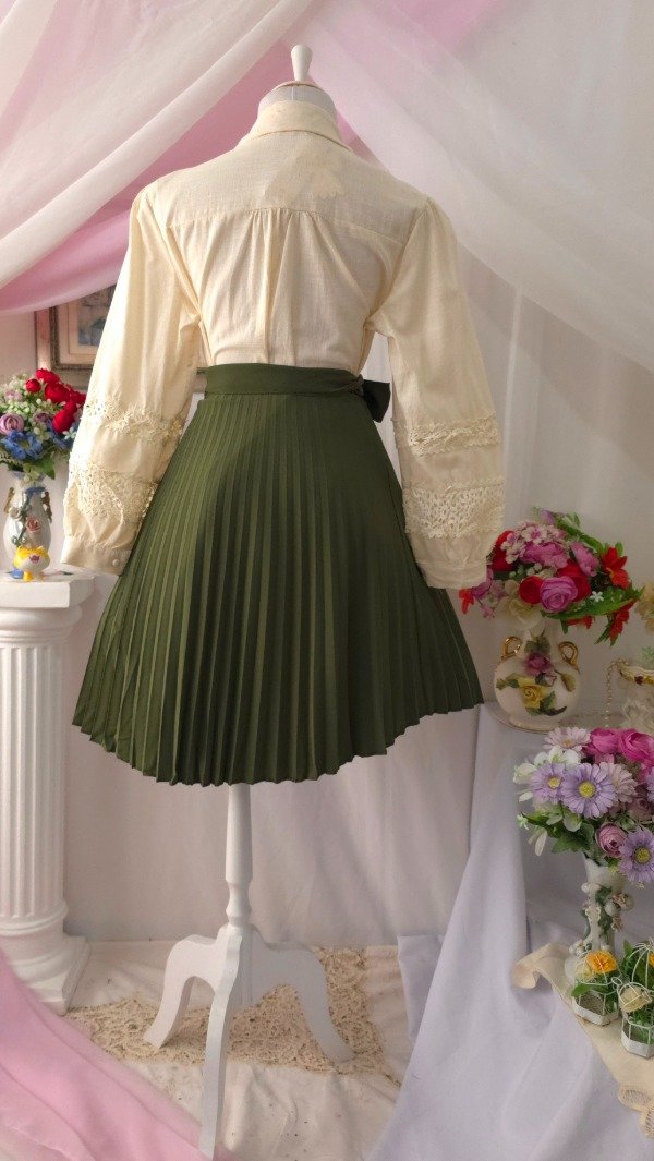 Producto - Falda Raffaela Verde! IMPORTADA NUEVA - 4