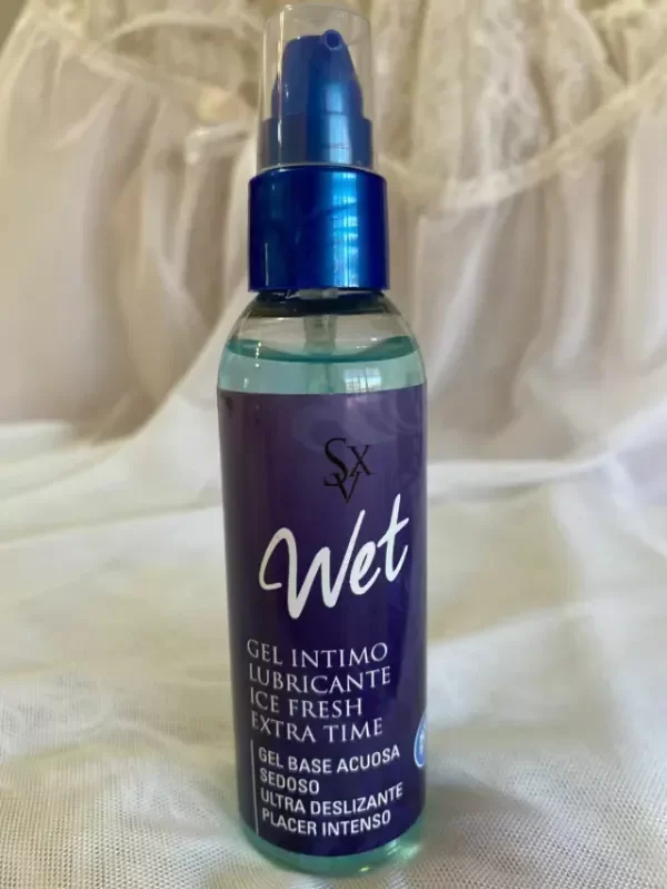 Producto - Gel Lubricante Wet Ice Fresh EXTRA TIME