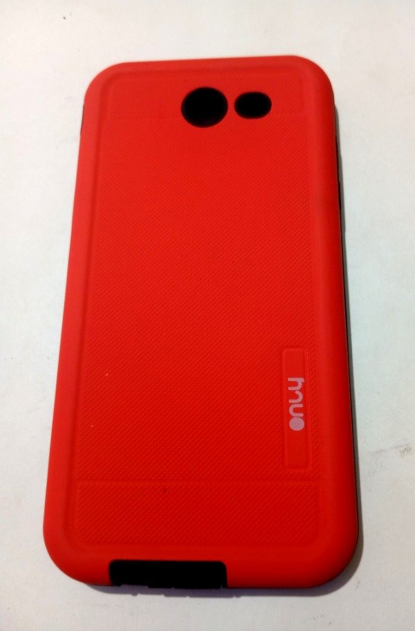 Producto - Funda Antideslizante Rojo Texturada para Samsung J3 Prime