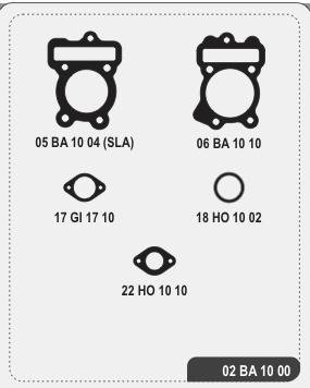 Producto - JUNTAS DE CABEZAL BAJAJ ROUSER 135 - ALFA
