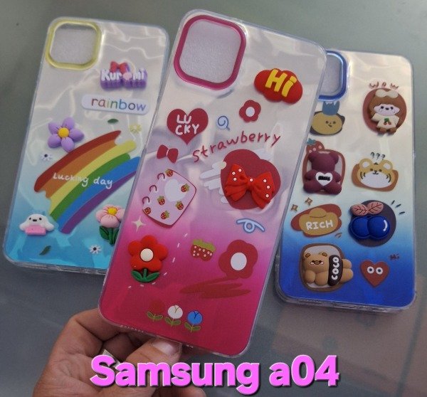 Producto - Fundas diseño con charm. Samsung a04