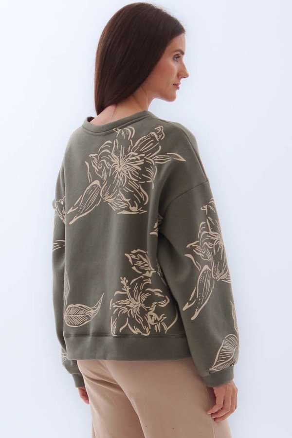 Producto - Buzo Frizado Lucía Gris melange - 6