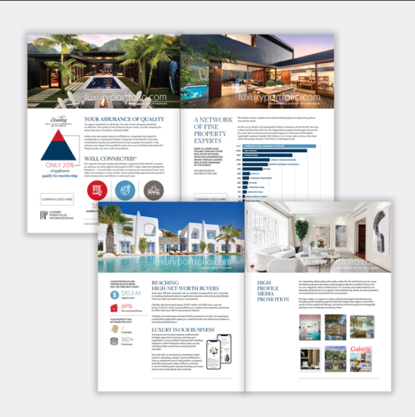 Producto - Horizontal CoBranded Listing Presentation Sheets x 25