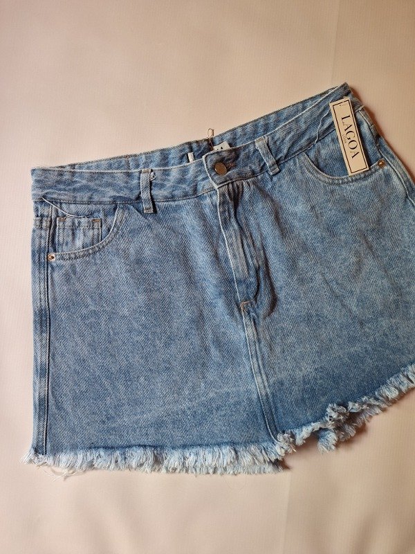 Producto - Short-pollera nevada flecos (SP13)