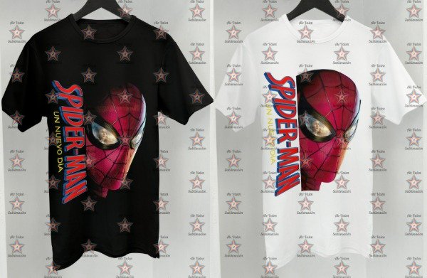 Producto - Plantillas para remeras de SPIDERMAN - 1