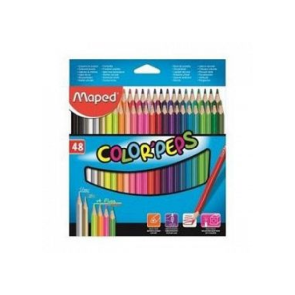 Producto - LAPICES DE COLORES MAPED COLOR PEPS X 48
