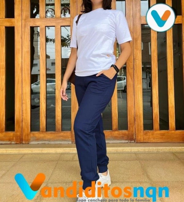 Producto - PANTALON RECTO ADULTO UNISEX AZUL MARINO