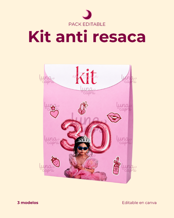 Producto - Bolsitas Kit anti resaca