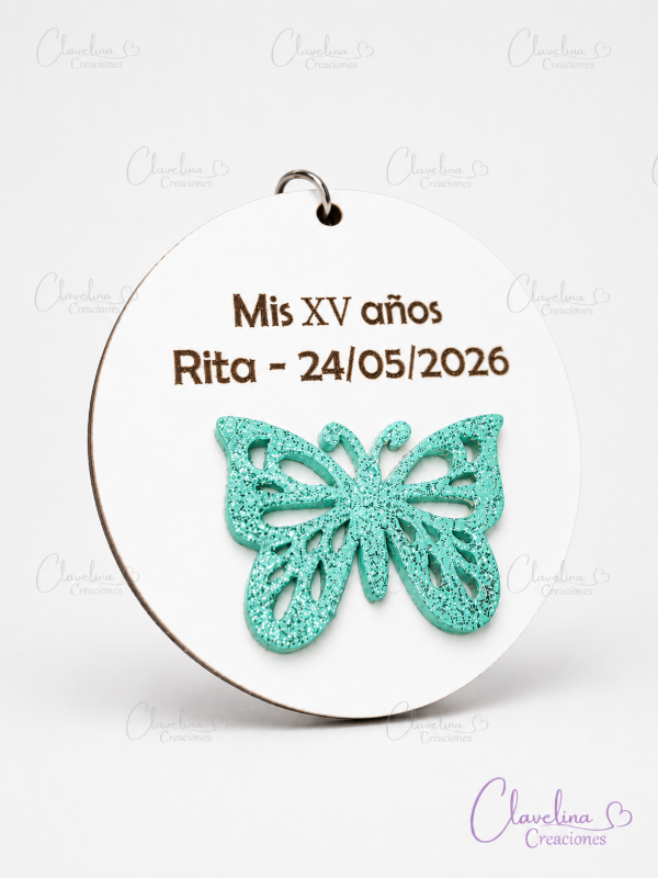 Producto - Souvenirs llaveros mariposa - 2
