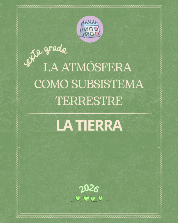 Producto - 6to La atmósfera como subsistema terrestre