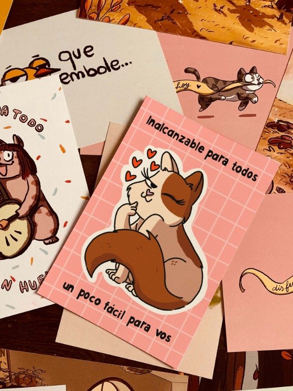 Producto - Postal un poco fácil