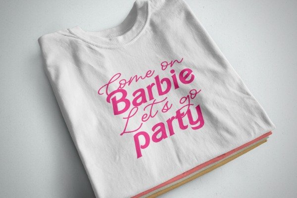 Producto - Logo Barbie 20 - DTF TEXTIL