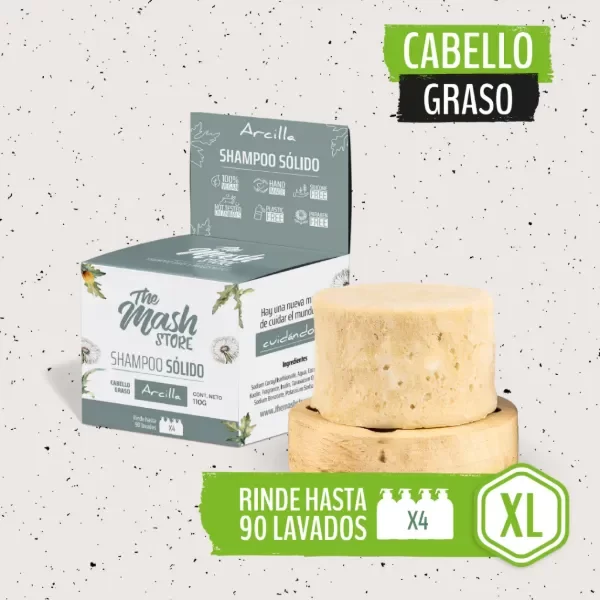 Producto - SHAMPOO ARCILLA X 110GR THE MASH