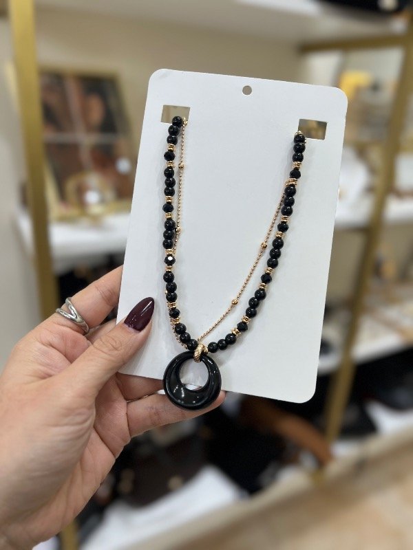Producto - Collar doble canutillos