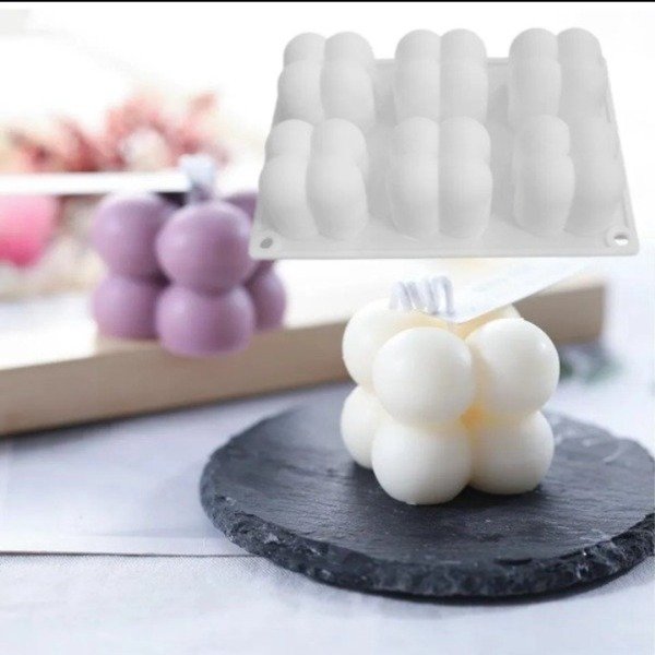Producto - Molde silicona mini bubble x6