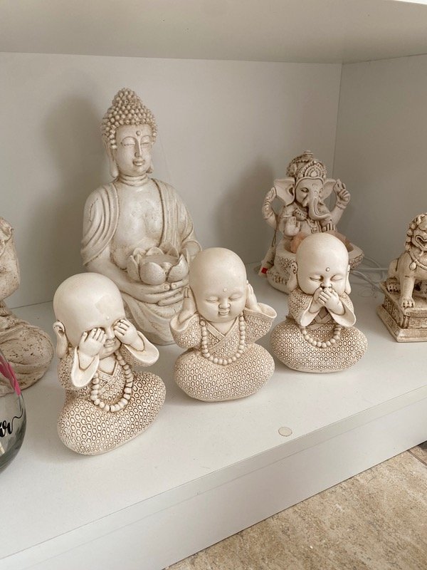 Producto - Trío de Budas pelados