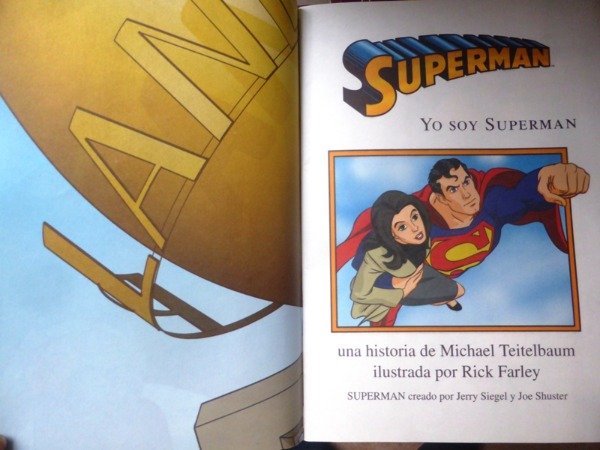 Producto - YO SOY SUPERMAN - WARNER BROS -  LIBRO DE CUENTOS - DC COMICS 2012 - 1