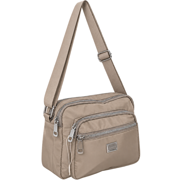Producto - Bandolera de tela impermeable Beige - 0