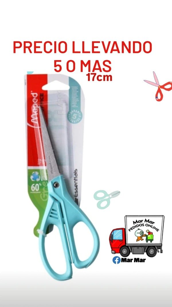 Producto - Tijera maped 17cm (cantidad)