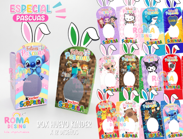 Producto - Box para huevo Kinder