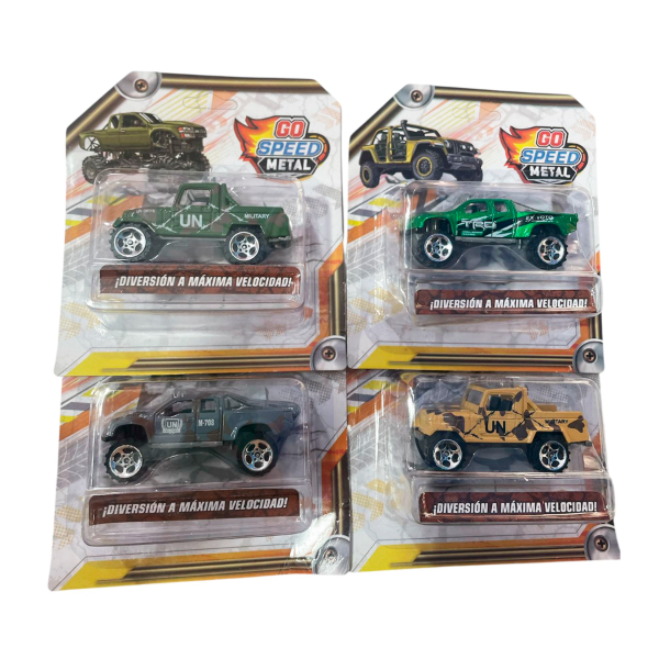 Producto - AUTITO METALICO 4 MODELOS MEDIDA 17X13X4CM GO SPEED