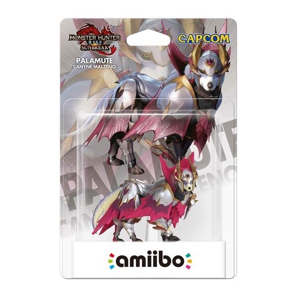 Producto - Amiibo Monster Hunter Rise Sunbreak Palamute Canye Malzeno