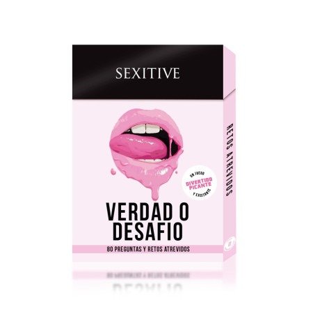 Producto - Juego de cartas Verdad Desafío: Retos atrevidos Sexitive