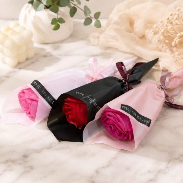Producto - Rosa Artificial Premium 31cm (Colores Surtidos) EB